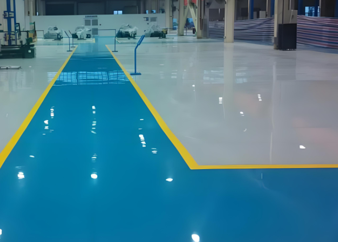 虹口区自流平地坪